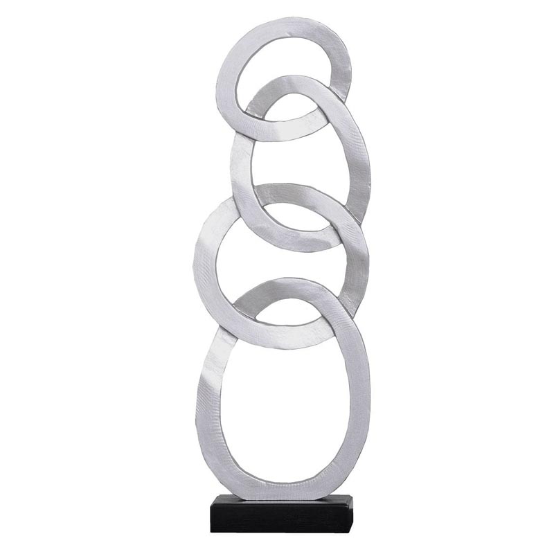 Статуэтка Anillos Statuette silver Серебряный Статуэтка Anillos Statuette silver Серебряный в Саратове | Loft Concept