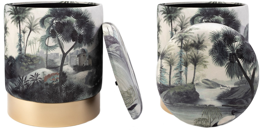 Пуф PUF Jungle Print river&tree Пуф PUF Jungle Print river&tree - Loft-Concept в Саратове