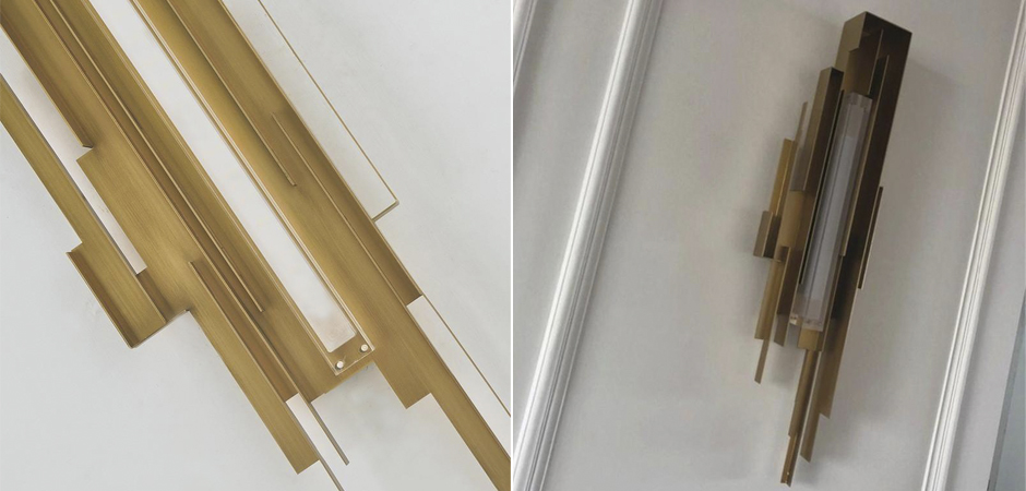 Бра Flowing Metal Sconce Бра Flowing Metal Sconce - Loft-Concept в Саратове
