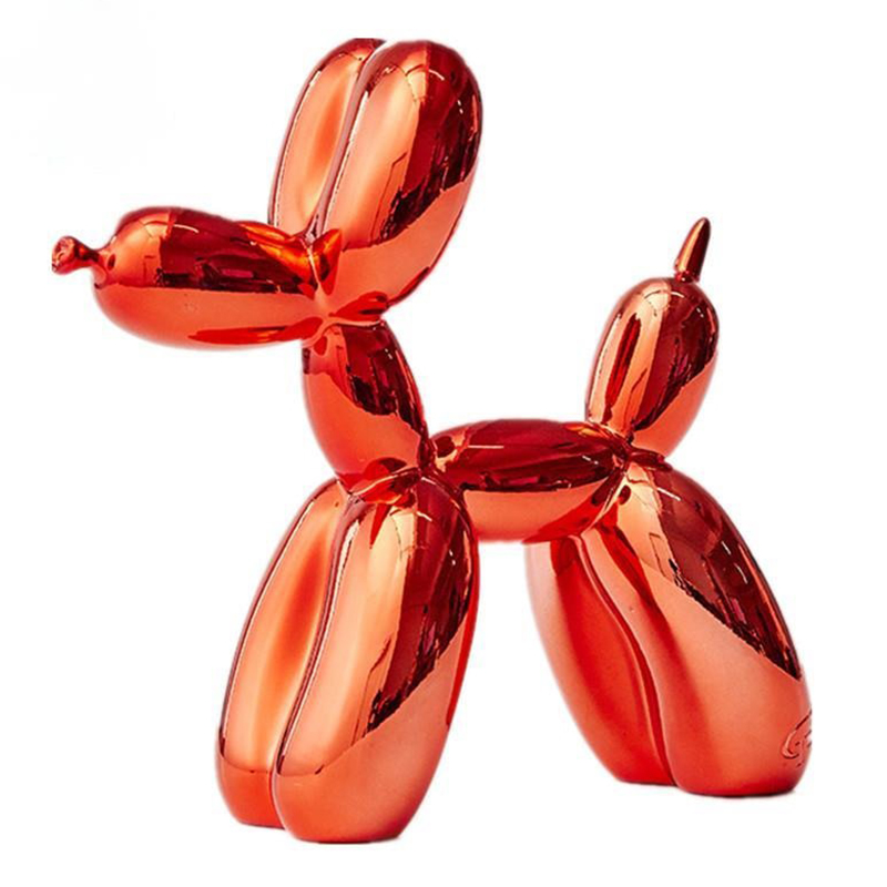Статуэтка Jeff Koons Balloon Dog medium Red Красный в Саратове | Loft Concept 