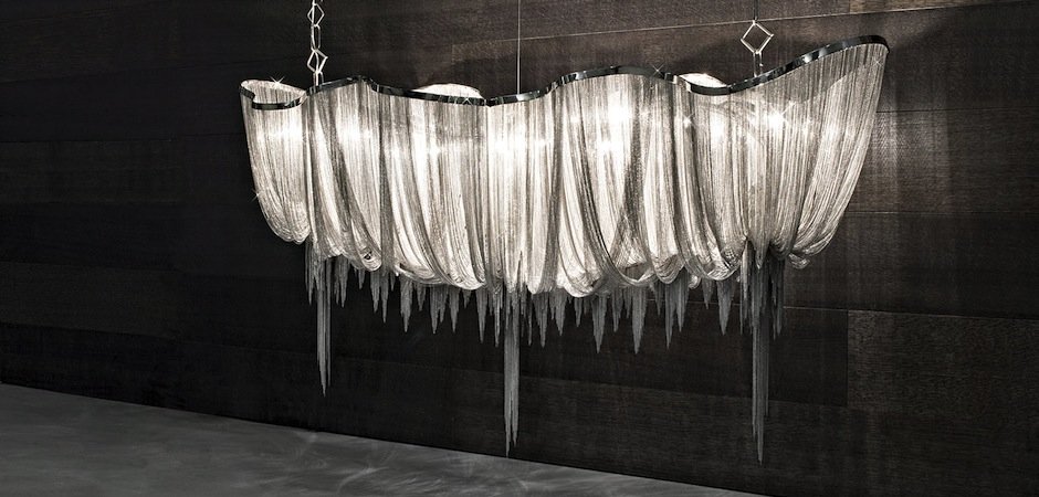 Люстра Atlantis Aluminium Chain Chandelier Люстра Atlantis Aluminium Chain Chandelier - Loft-Concept в Саратове