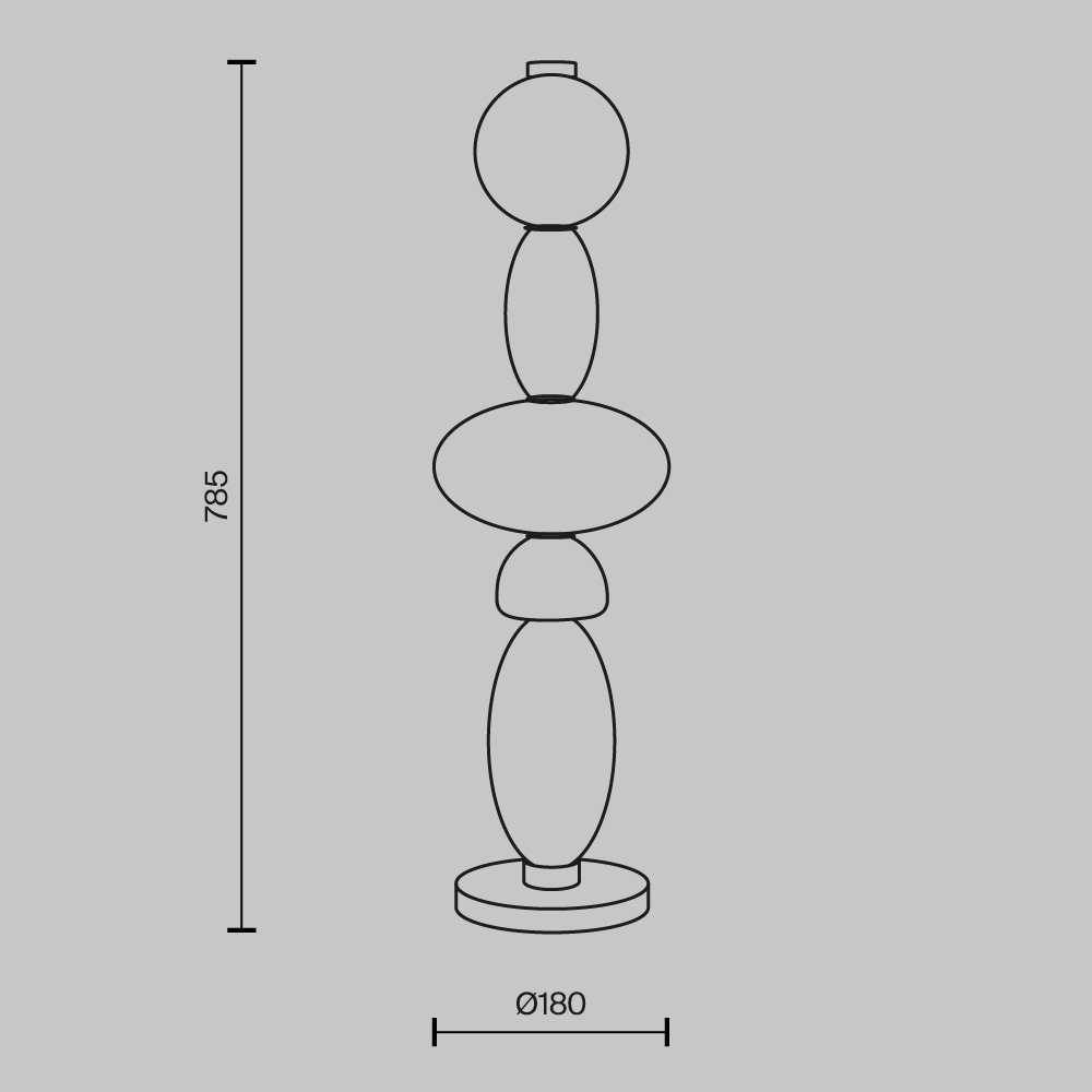 Настольный светильник Adore 3000К 23Вт в Саратове