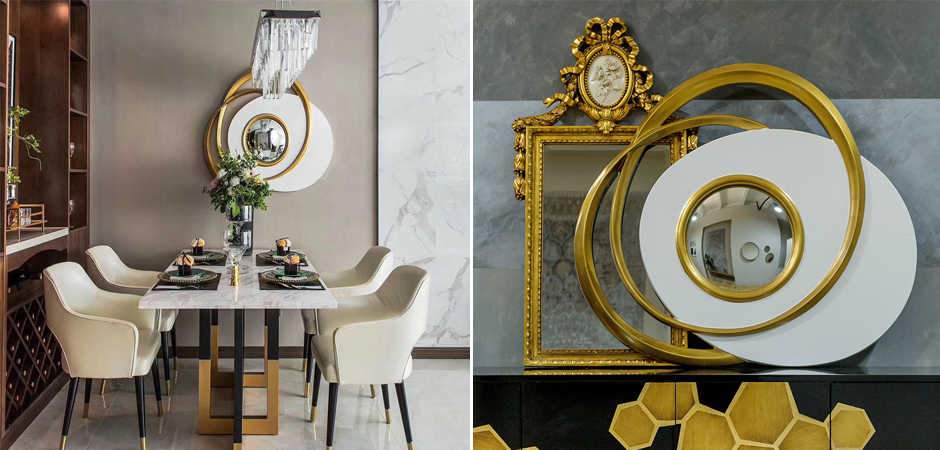 Зеркало Miroir Saturnales N 311 White Зеркало Miroir Saturnales N 311 White - Loft-Concept в Саратове