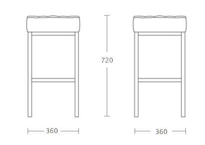 Барный стул  Florence Knoll Bar Stool в Саратове