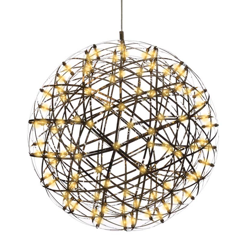 Люстра Moooi 3D Sphere Yellow lamp M Хром в Саратове | Loft Concept 