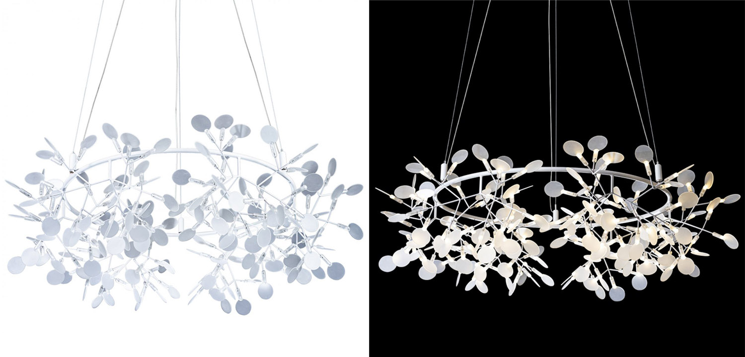 Люстра Heracleum white 100 - фото №1