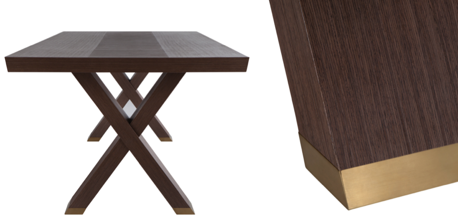 Стол обеденный Double X Dinning Table Стол обеденный Double X Dinning Table - Loft-Concept в Саратове