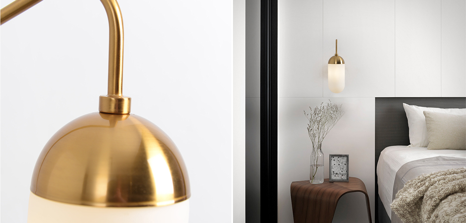 Бра Pelle Sconce short Gooseneck Clear Shade Бра Pelle Sconce short Gooseneck Clear Shade - Loft-Concept в Саратове
