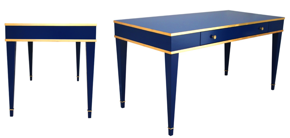 Письменный стол Kelly Desk Синий Письменный стол Kelly Desk Синий - Loft-Concept в Саратове