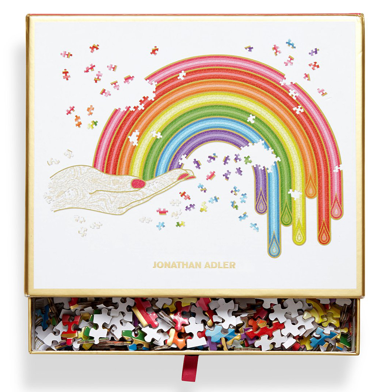 Пазлы RAINBOW HAND SHAPED PUZZLE Jonathan Adler Мульти в Саратове | Loft Concept 