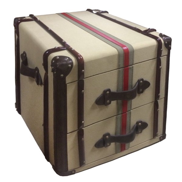 Сундук Richards Red line Canvas Medium trunk   в Саратове | Loft Concept 