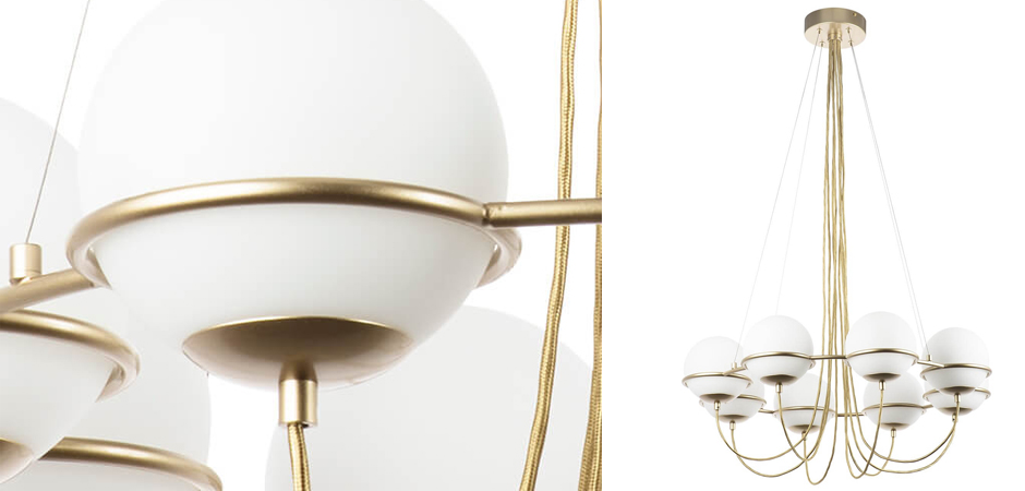 Люстра Melissa Chandelier Champagne 8 Люстра Melissa Chandelier Champagne 8 - Loft-Concept в Саратове