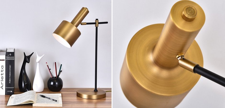 Настольная лампа Margarita Brass Table Lamp Настольная лампа Margarita Brass Table Lamp - Loft-Concept в Саратове