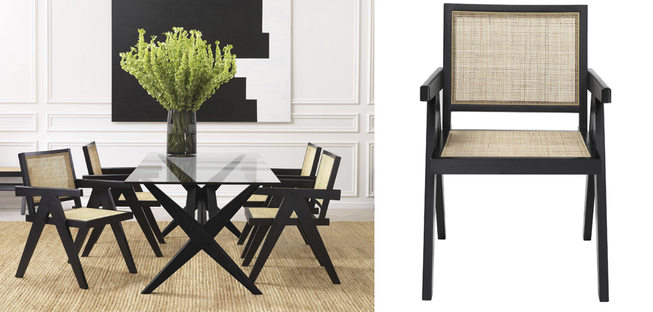Стул Eichholtz Dining Chair Aristide black Стул Eichholtz Dining Chair Aristide black - Loft-Concept в Саратове