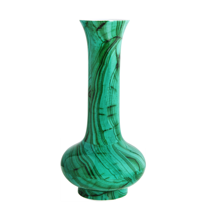 Ваза Malachite Vase vanessa Малахит Ваза Malachite Vase vanessa Малахит в Саратове | Loft Concept