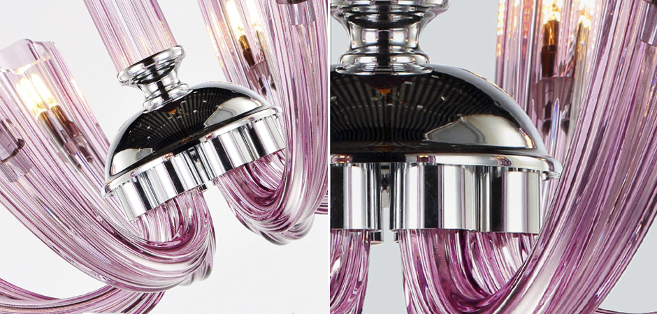 Люстра Pink Rays Chandelier Люстра Pink Rays Chandelier - Loft-Concept в Саратове