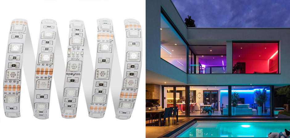 Светодиодная влагозащищенная лента 5М 14,4W/m 60LED/m 5050SMD разноцветная Светодиодная влагозащищенная лента 5М 14,4W/m 60LED/m 5050SMD разноцветная - Loft-Concept в Саратове