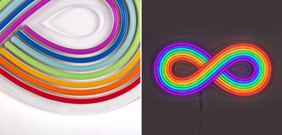 Настенный светильник Seletti Rainbow Revolution Led Настенный светильник Seletti Rainbow Revolution Led - Loft-Concept в Саратове