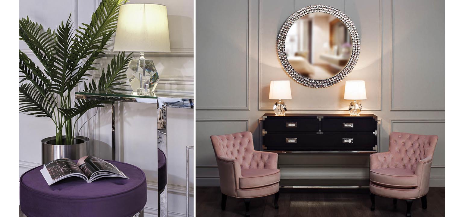 Настольная лампа Crystal Stone Table Lamp - фото