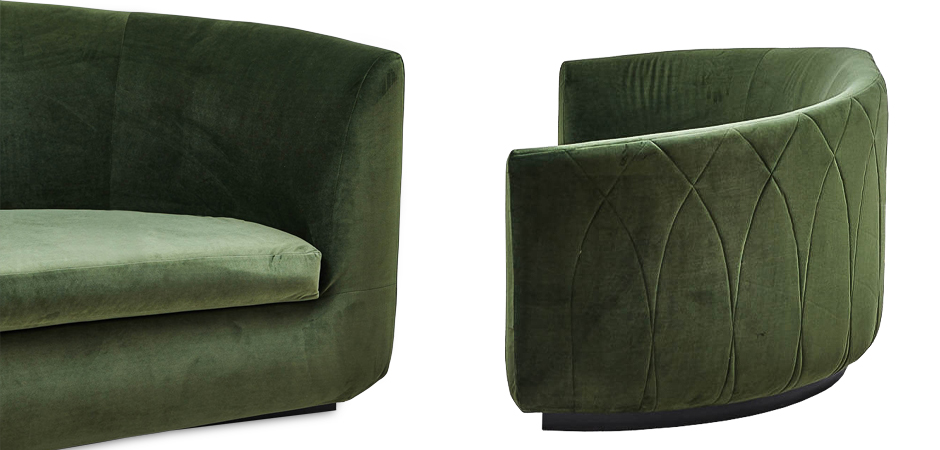 Диван Alessandro Sofa forest green Диван Alessandro Sofa forest green - Loft-Concept в Саратове