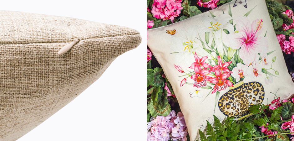 Декоративная подушка Hibiscus and Orchids Pillow Декоративная подушка Hibiscus and Orchids Pillow - Loft-Concept в Саратове