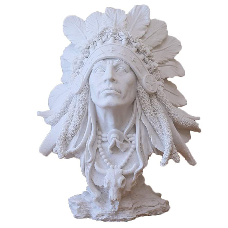 Native american indian figurine A Белый в Саратове | Loft Concept 