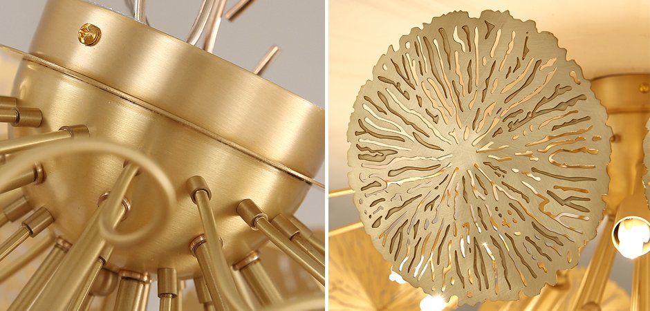 Потолочный светильник GLOBAL VIEWS LILY PAD ceiling lamp Потолочный светильник GLOBAL VIEWS LILY PAD ceiling lamp - Loft-Concept в Саратове