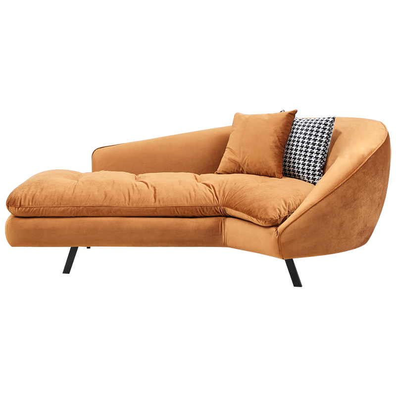 Диван Evangeline Caramel Sofa Карамель Черно-белый в Саратове | Loft Concept 