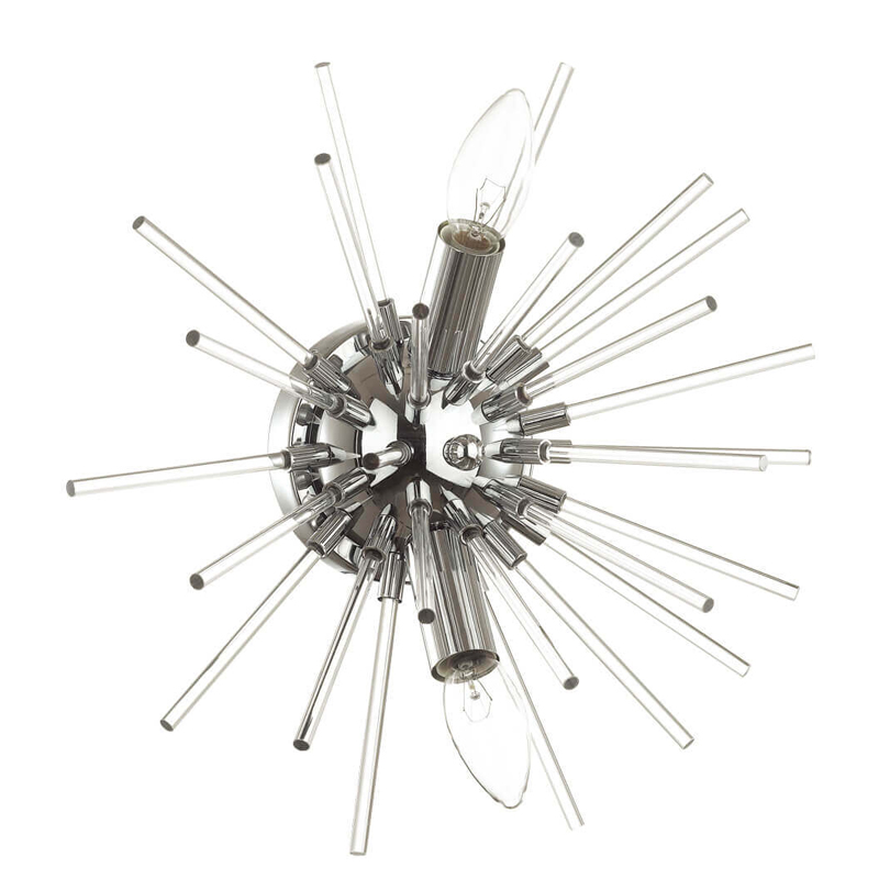 Бра Varg Sputnik Sconce Хром Прозрачный Бра Varg Sputnik Sconce Хром Прозрачный в Саратове | Loft Concept
