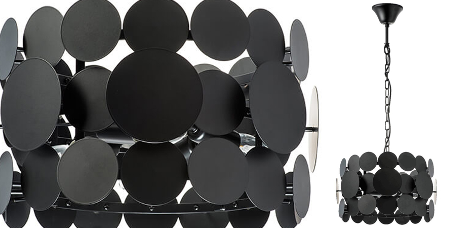 Люстра Black Matte Disk D35 Люстра Black Matte Disk D35 - Loft-Concept в Саратове