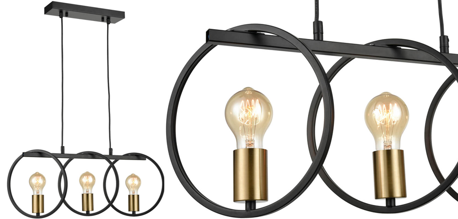 Люстра Loft Rings Ligh 3 Люстра Loft Rings Ligh 3 - Loft-Concept в Саратове