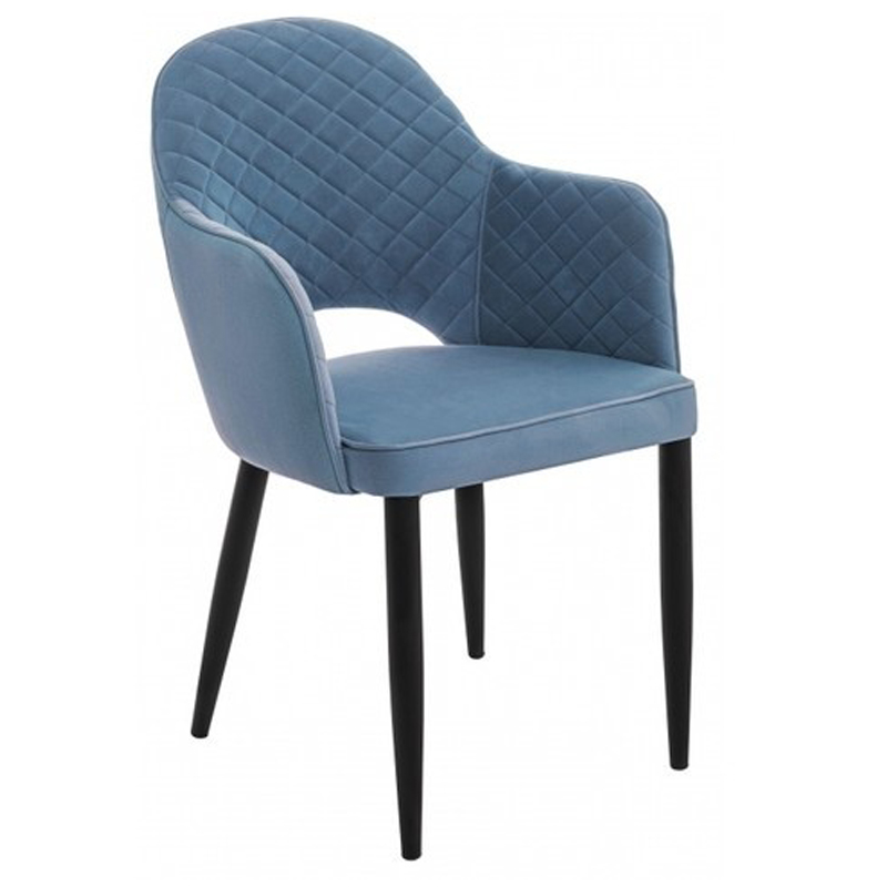 Стул Sharron Chair blue Синий Черный в Саратове | Loft Concept 