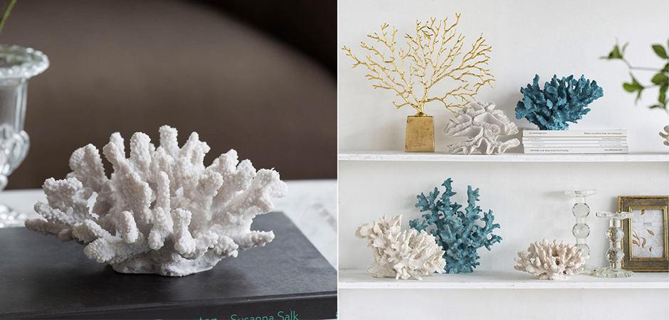 Статуэтка Coral Decor белый коралл Статуэтка Coral Decor белый коралл - Loft-Concept в Саратове