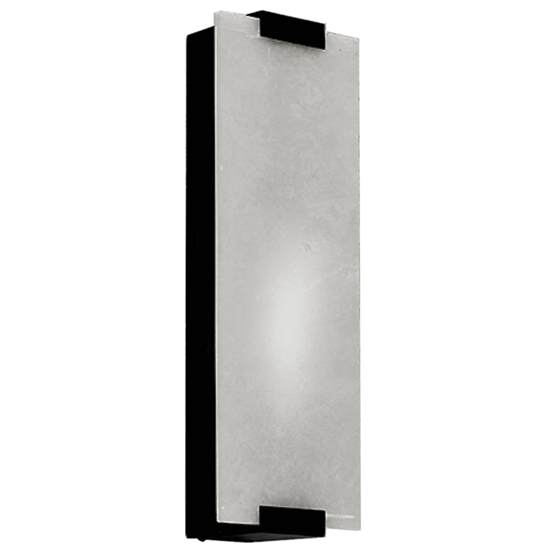 Бра Marble Rectangle Wall Lamp Black Черный в Саратове | Loft Concept 