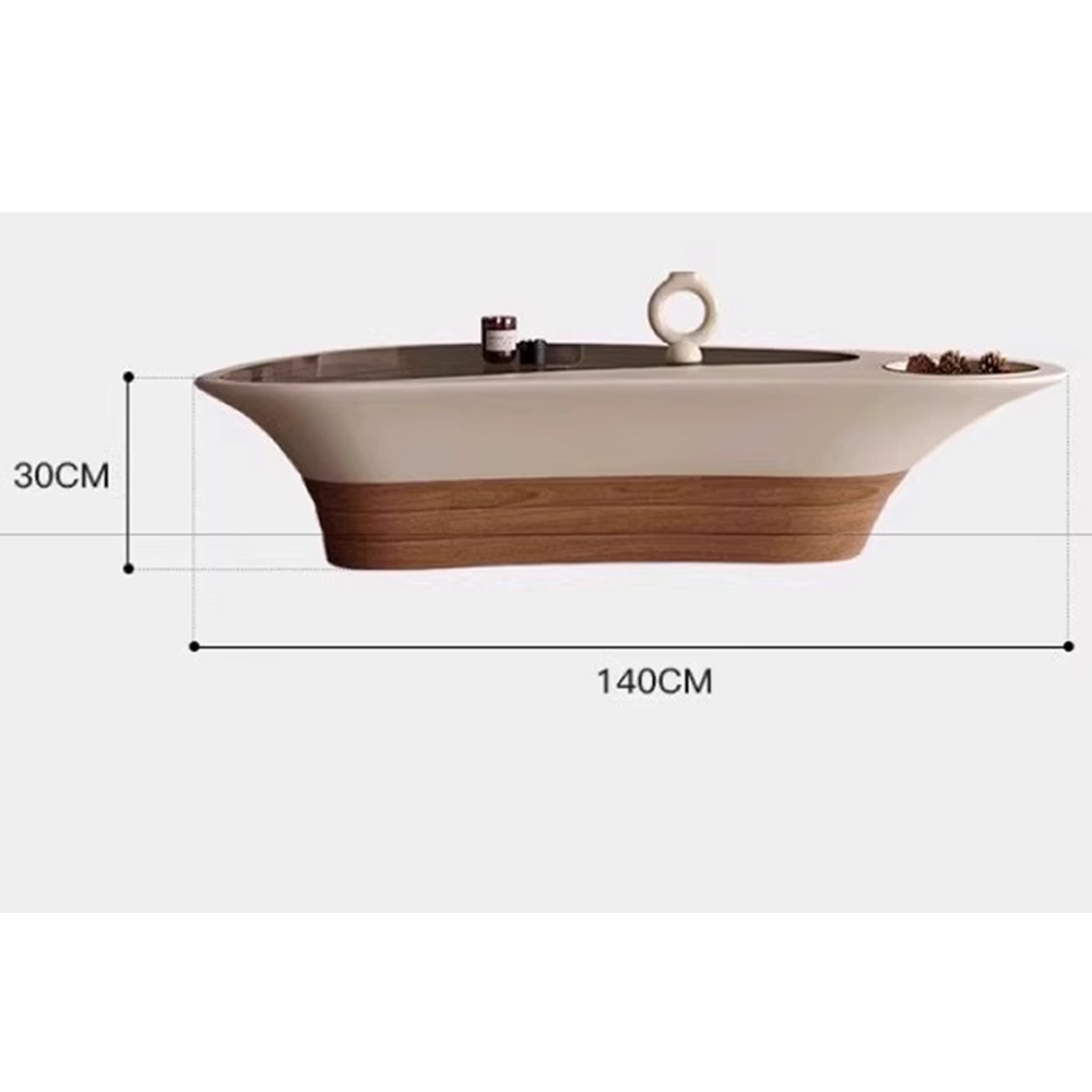 Журнальный столик фигурный со стеклянной столешницей Table Drop Журнальный столик фигурный со стеклянной столешницей Table Drop в Саратове