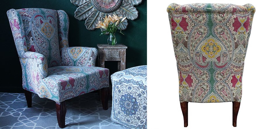 Кресло с орнаментом Paisley Chair Кресло с орнаментом Paisley Chair - Loft-Concept в Саратове