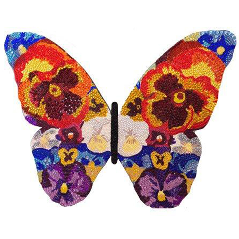 Картина “Pansy Bedazzled Butterfly Cut Out” Мульти в Саратове | Loft Concept 