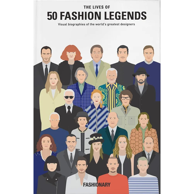 The Lives of 50 Fashion Legends Белый Мульти в Саратове | Loft Concept 