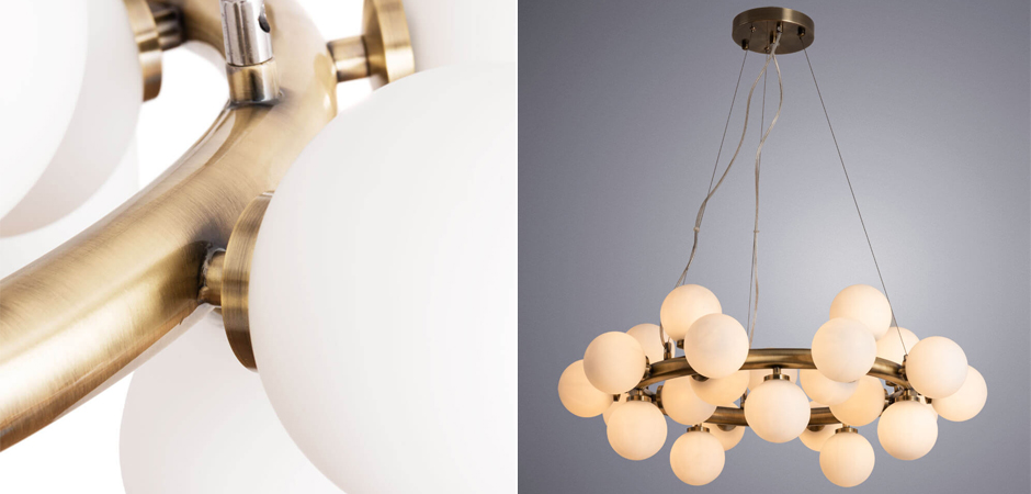 Люстра Bagel Bubble Chandelier 25 Люстра Bagel Bubble Chandelier 25 - Loft-Concept в Саратове