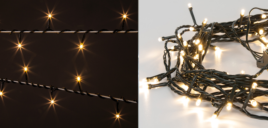 Интерьерная Гирлянда Теплый свет диодов - Loft-Concept в Саратове