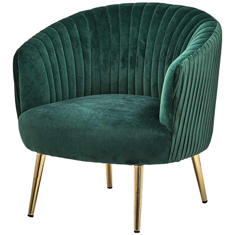 Кресло Christiano Chair green Изумрудный Глянцевое золото Кресло Christiano Chair green Изумрудный Глянцевое золото в Саратове | Loft Concept