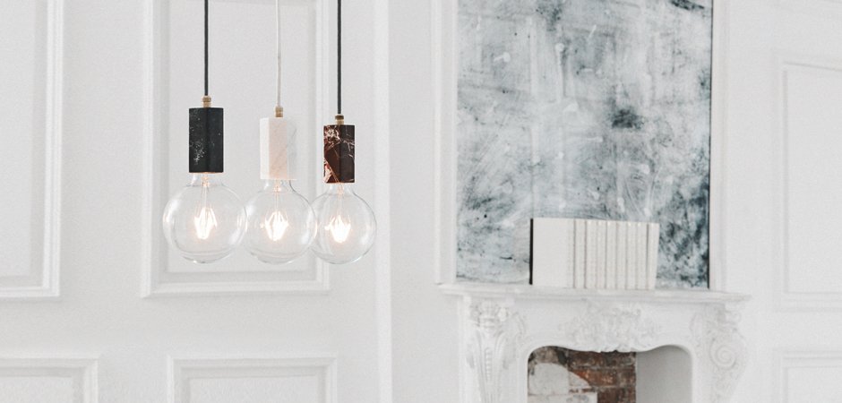 Подвесной светильник MARMOR TROM Bianco Подвесной светильник MARMOR TROM Bianco - Loft-Concept в Саратове