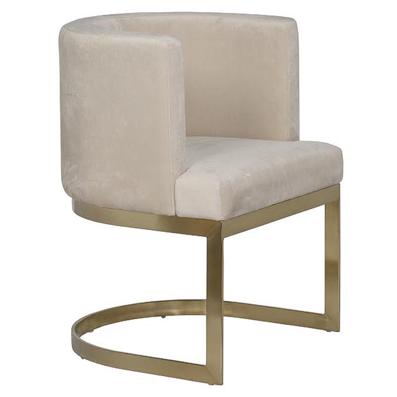 Стул Disalia Chair beige Бежевый Золотой Стул Disalia Chair beige Бежевый Золотой в Саратове | Loft Concept