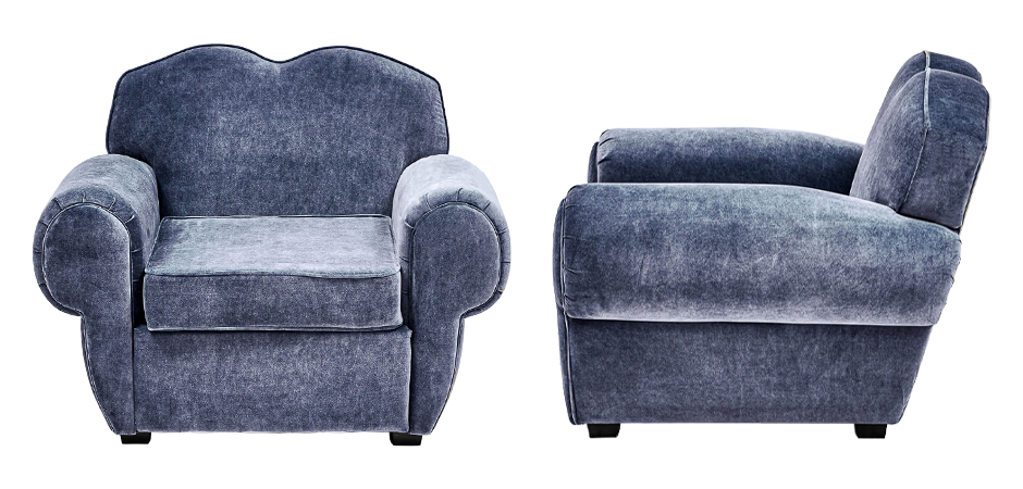 Кресло Braganza Chair Dusty Blueberry Кресло Braganza Chair Dusty Blueberry - Loft-Concept в Саратове