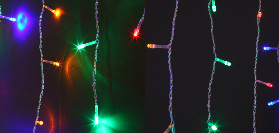 Гирлянда Бахрома с Цветными светодиодами - Loft-Concept в Саратове