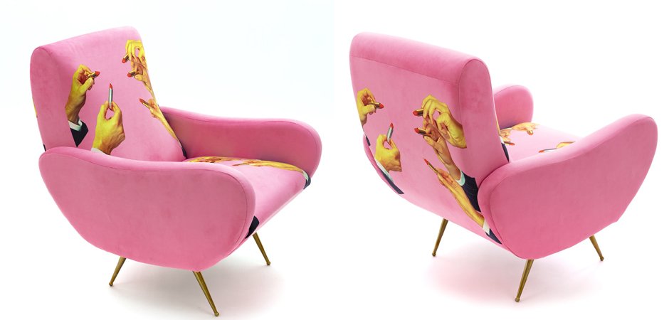 Кресло Seletti Armchair Lipsticks Pink Кресло Seletti Armchair Lipsticks Pink - Loft-Concept в Саратове