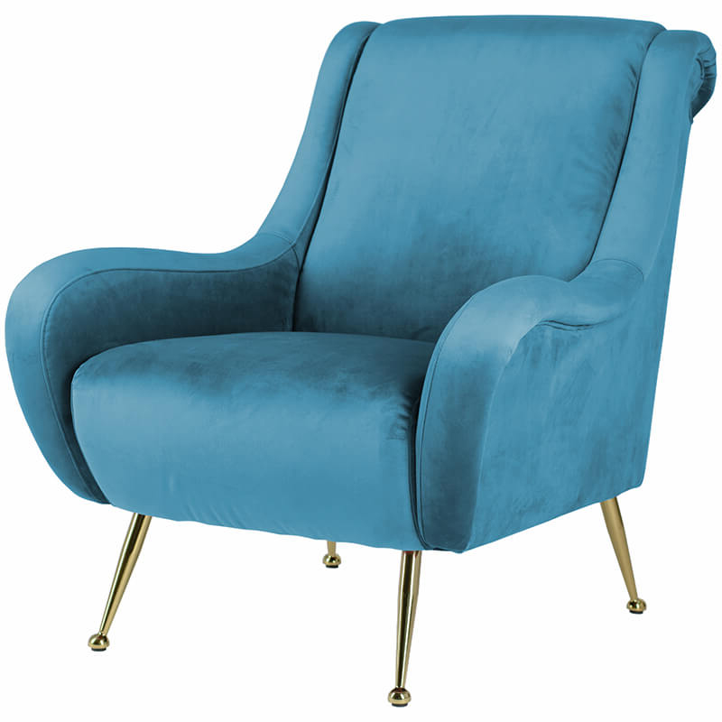 Кресло Chair Giardino light blue Голубой в Саратове | Loft Concept 