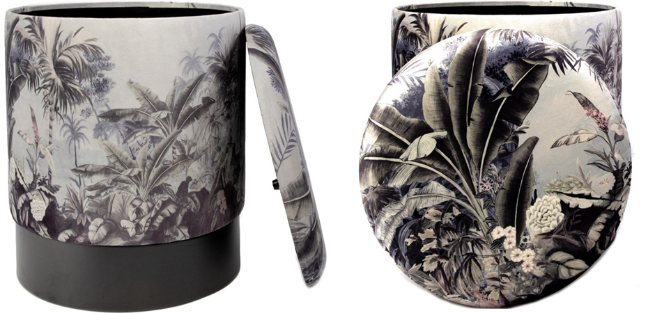 Пуф PUF Jungle Print plants Пуф PUF Jungle Print plants - Loft-Concept в Саратове