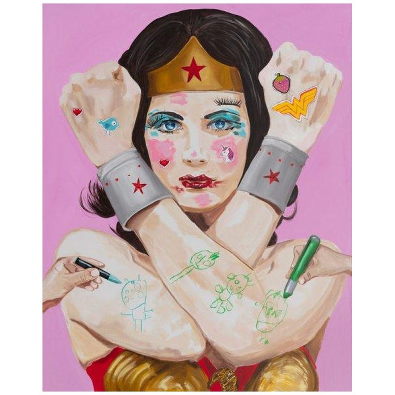 Картина Inner Child - Wonder Woman Мульти Картина Inner Child - Wonder Woman Мульти в Саратове | Loft Concept