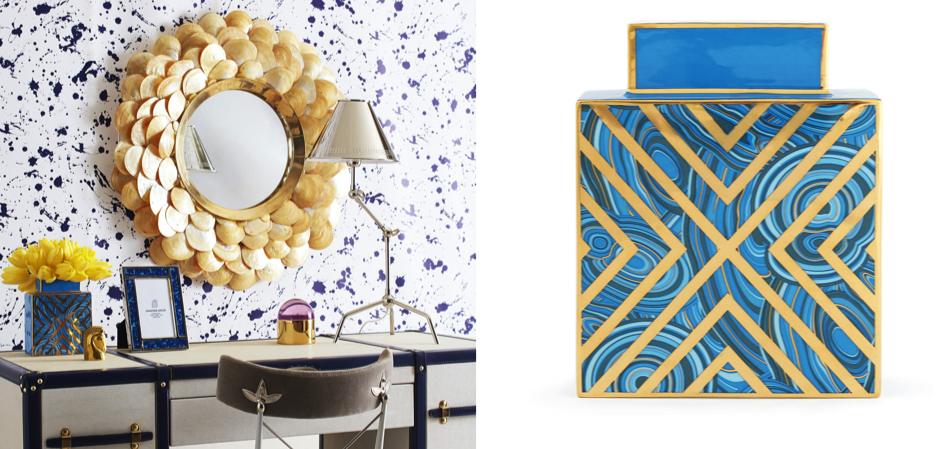 Jonathan Adler MALACHITE X VASE Jonathan Adler MALACHITE X VASE - Loft-Concept в Саратове